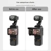 Suitable for DJI Osmo Pocket 3 Pocket Camera Foldable Screen Hood To Prevent Reflection And Glare