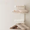 Wall-mounted Extendable Clothes Rack Storage Shelf