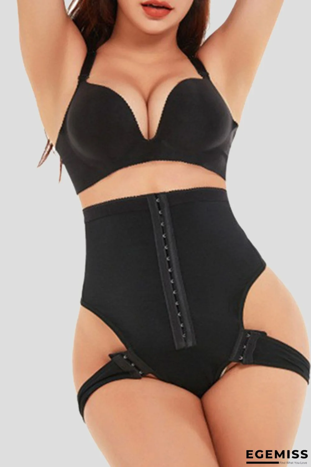 Black Fashion Sexy Solid Patchwork Bustiers | EGEMISS