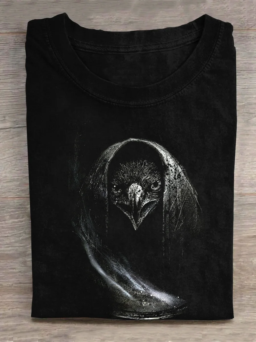 Eagerlys Hooded Eagle T-shirt Eagerlys