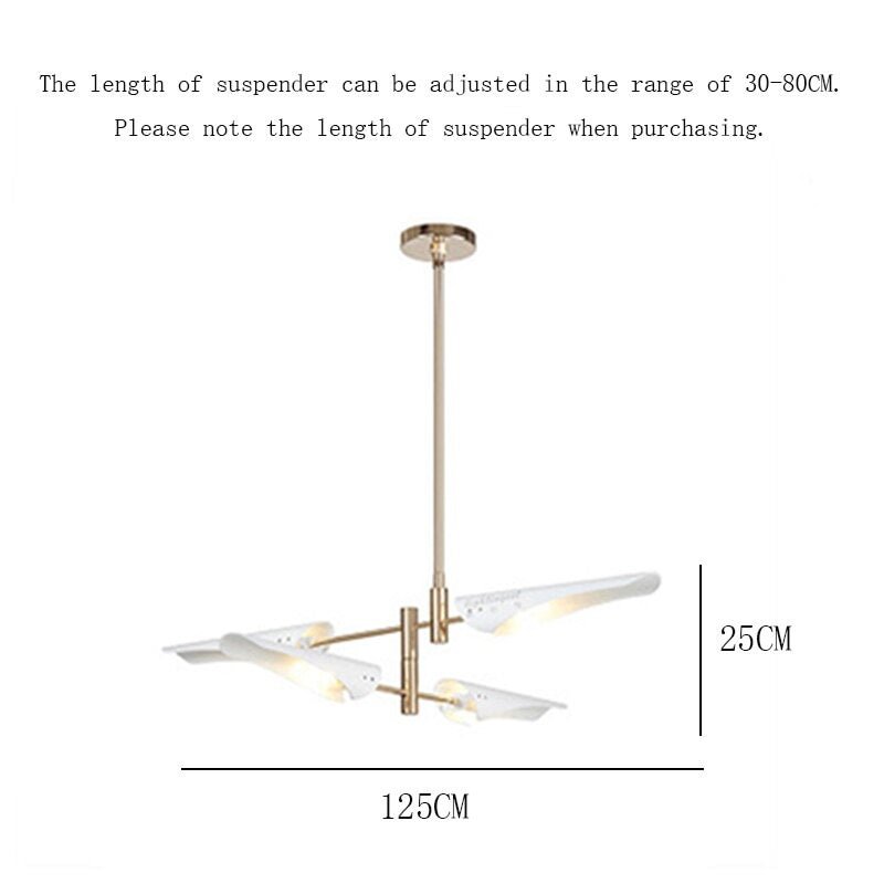 Modern Flying Fish Chandelier Lighting Nordic Dinning Room Living Room Hanging Lamps LED Chandeliers Lamp Home Decor Luminaries
