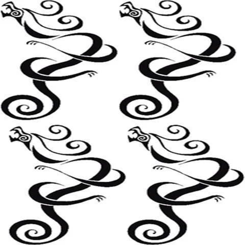 Japanese Anime Tokyo Avengers Sano Manjiro Mikey Draken Punishment Yumiyaichi Tiger Normal/ Herbal Juice Tattoo Sticker