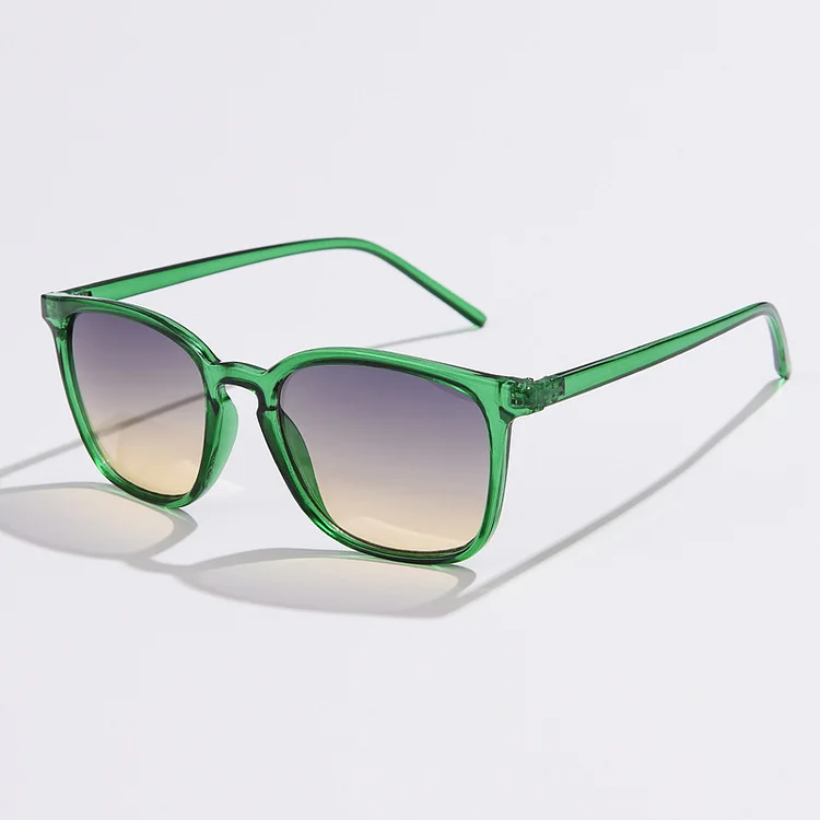 Retro Simple Square Sunglasses at Hiphopee