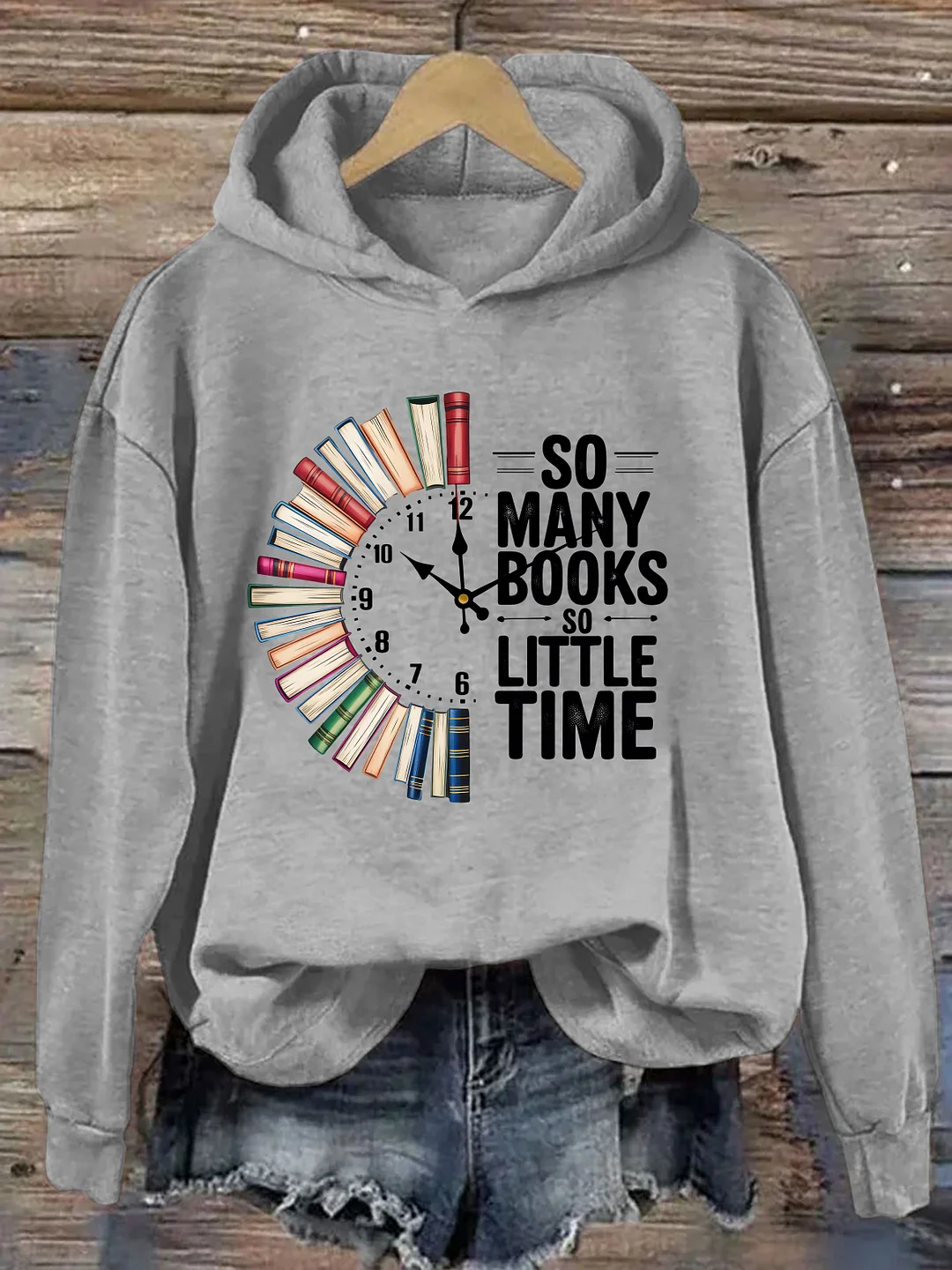 So Many Books So Little Time Hoodie
