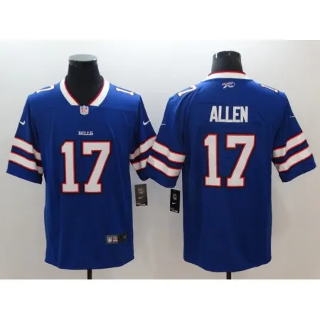 Men's Buffalo Bills #17 Josh Allen Royal 2018 NFL Draft Vapor Untouchable Limited Stitched Jersey