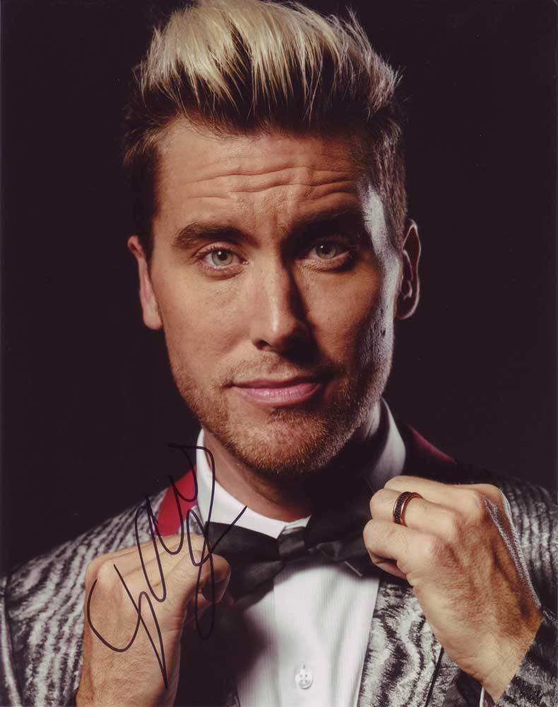 Lance Bass In-person AUTHENTIC Autographed Photo Poster painting SHA #23044