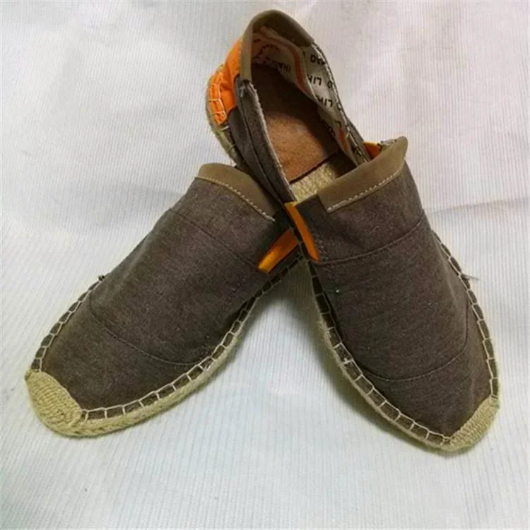 Fisherman Linen slip-on Flat Heel Men's Shoes