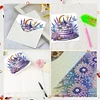 6PCS Cake DIY Diamond Art Greeting Cards Congratulations Cards & Gifts