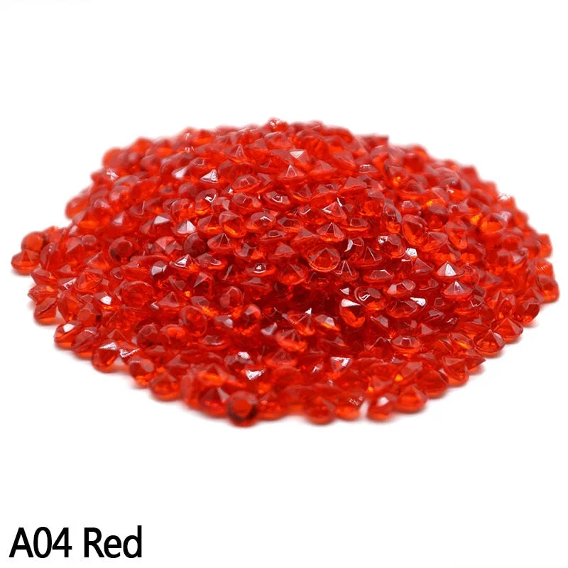 Wedding Decoration 1000PCS 4.5mm Crafts Crystal Confetti Table Scatters Clear Crystals Centerpiece Events Party Festive Supplies