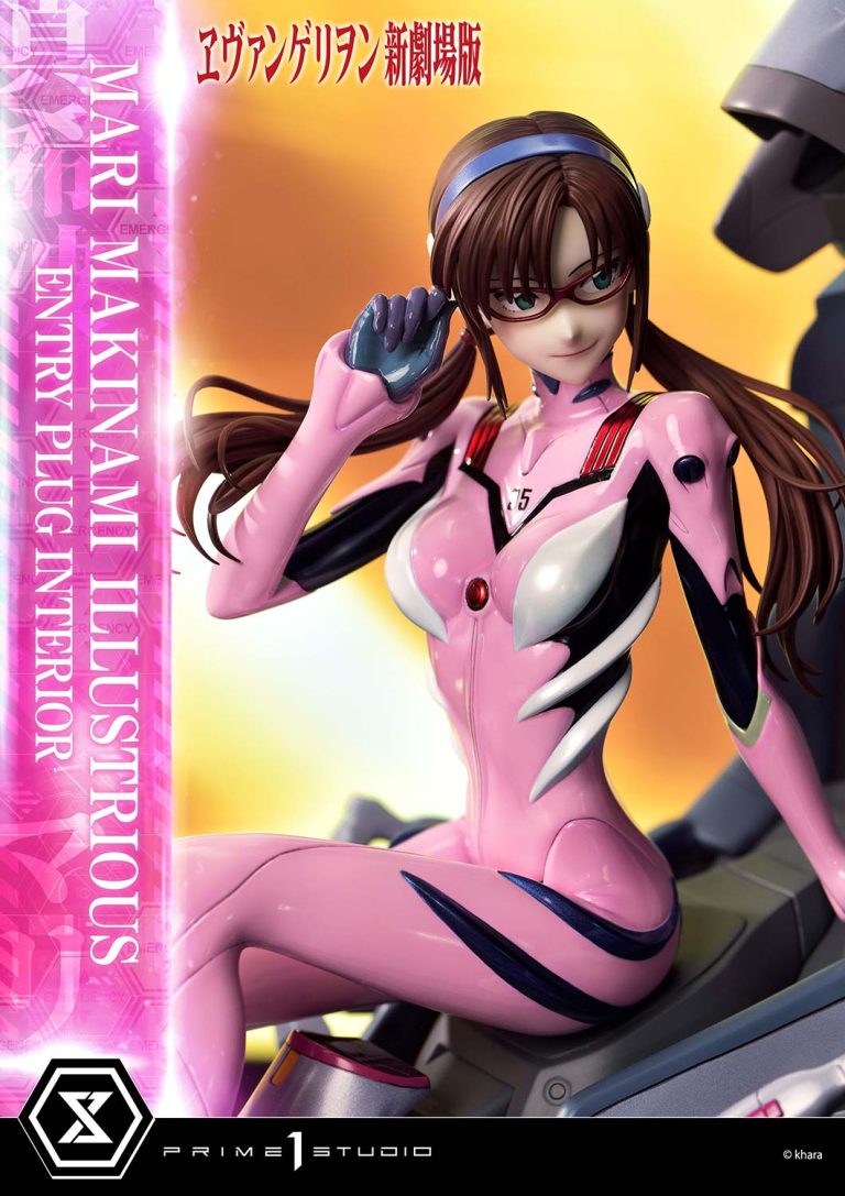 Prime 1 Studio - Ultimate Premium Masterline Evangelion Mari Makinami Illustrious (Entry Plug Interior) UPMEVA-03 UPMEVA-03S (Licensed)  Action Figure-
