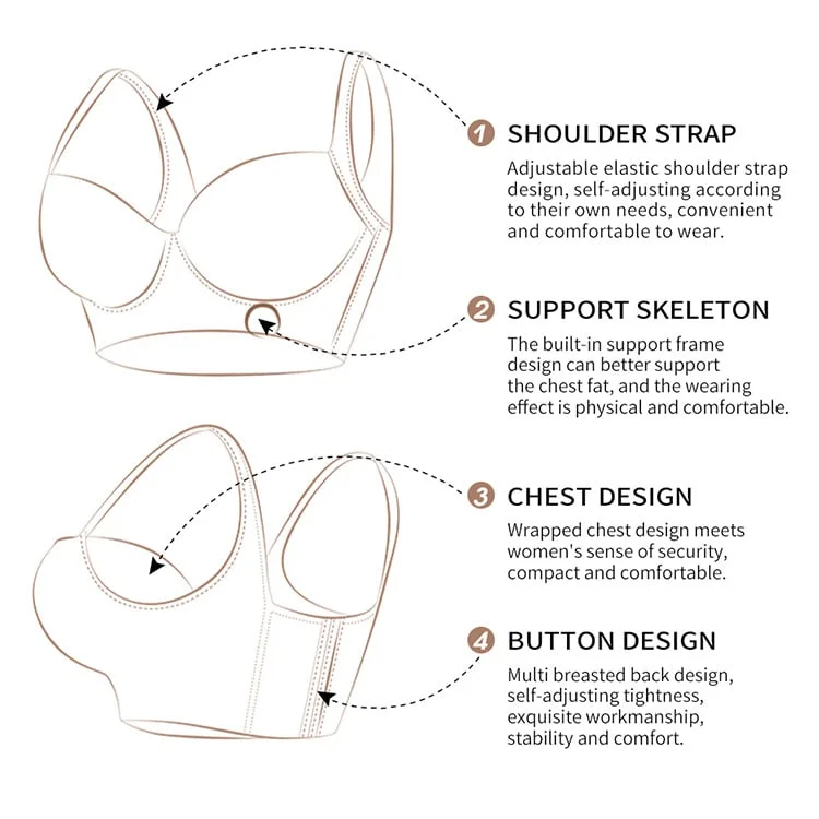 ⏰LAST DAY 49% OFF⏰New Comfortable Back Smoothing Bra