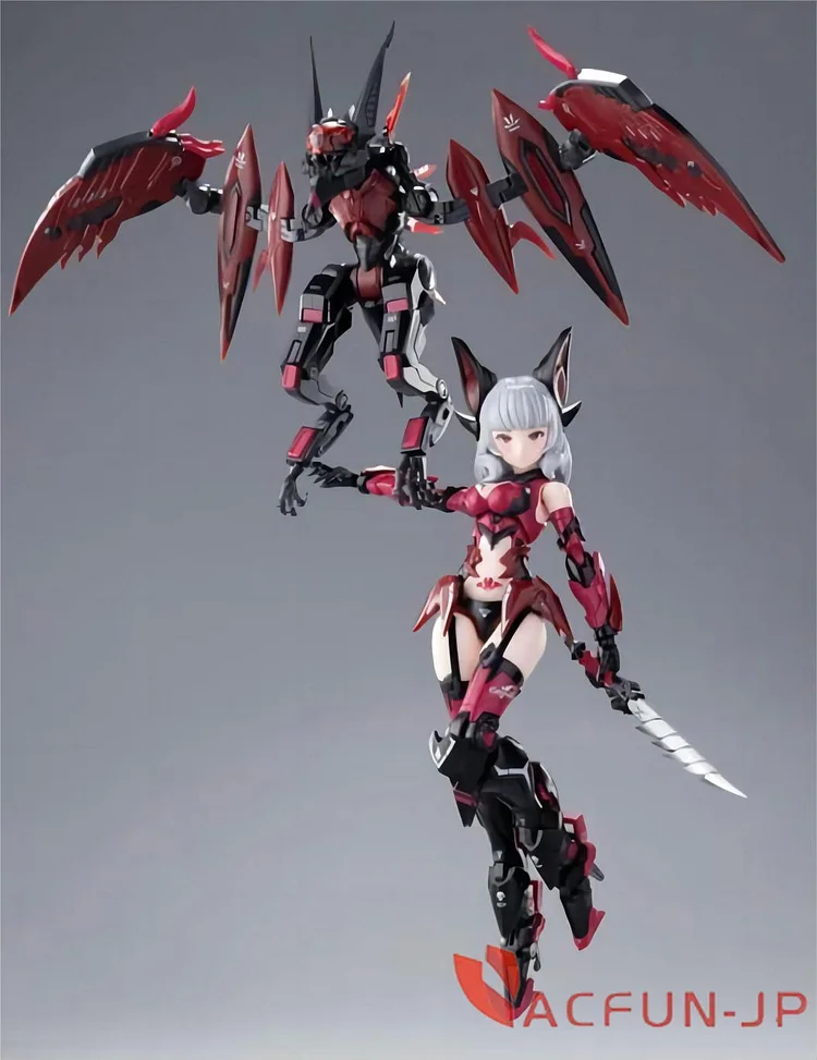 AC]御模道 カミラ 無限黒夜シリーズ 機甲少女 1/12 血族 Camilla 美