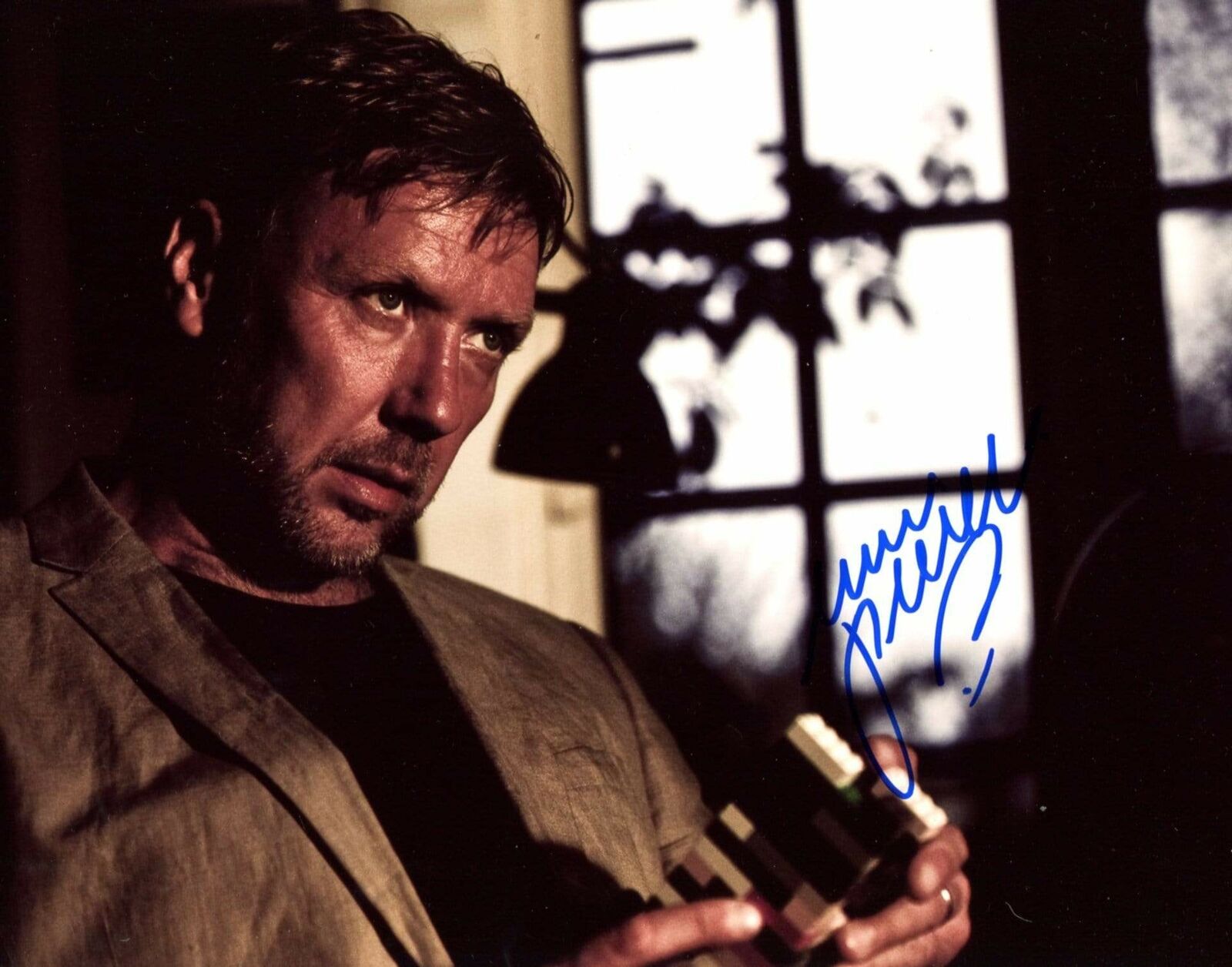 ACTOR Mikael Persbrandt autograph, signed Photo Poster painting