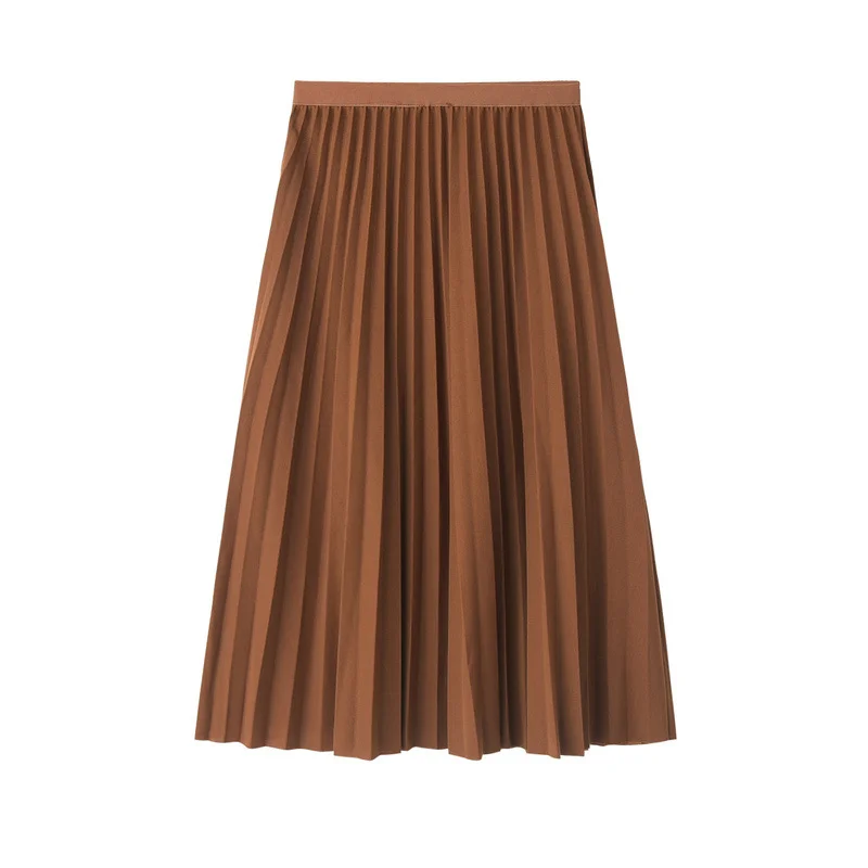 Nigikala Nigikala And Winter New Women Korean Version Of The Long-Term Retro Fashion Half-Dressed Skirt 8837