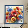 Poppy-11CT Counted Cross Stitch Kit(40x40cm)