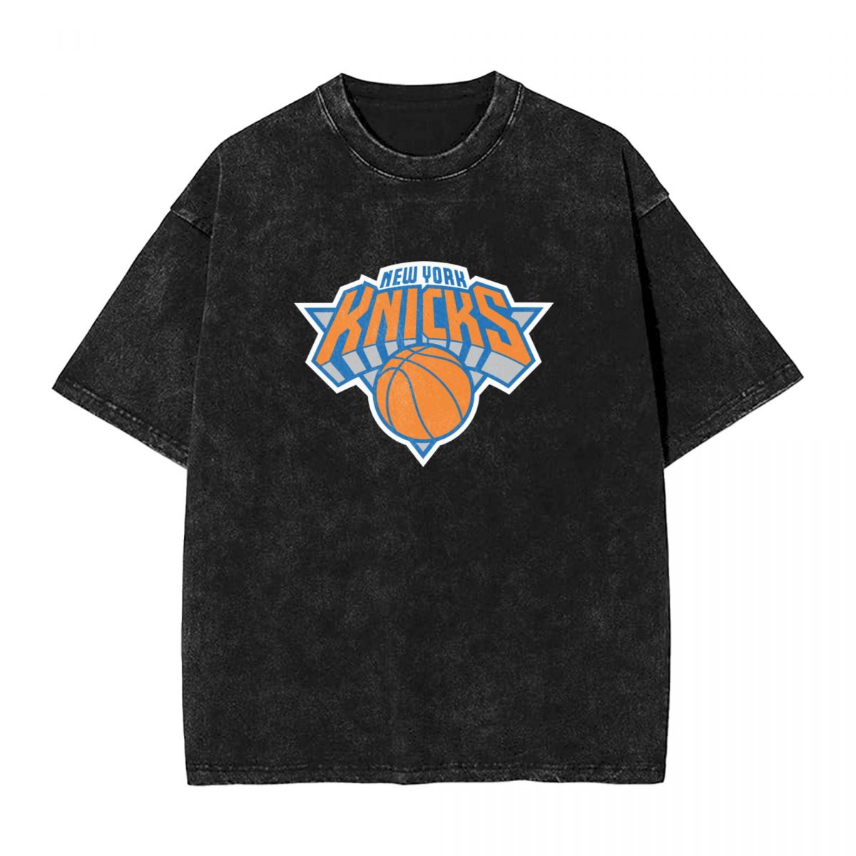 New York Knicks Logo Men's Oversized Streetwear Tee Shirts