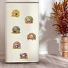 6pcs Soft Magnetic DIY Diamond Painting Fridge Magnet Kit for Beginners Gifts