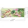 (105*45cm)Fish and Lotus - Full Round Drill Diamond Painting