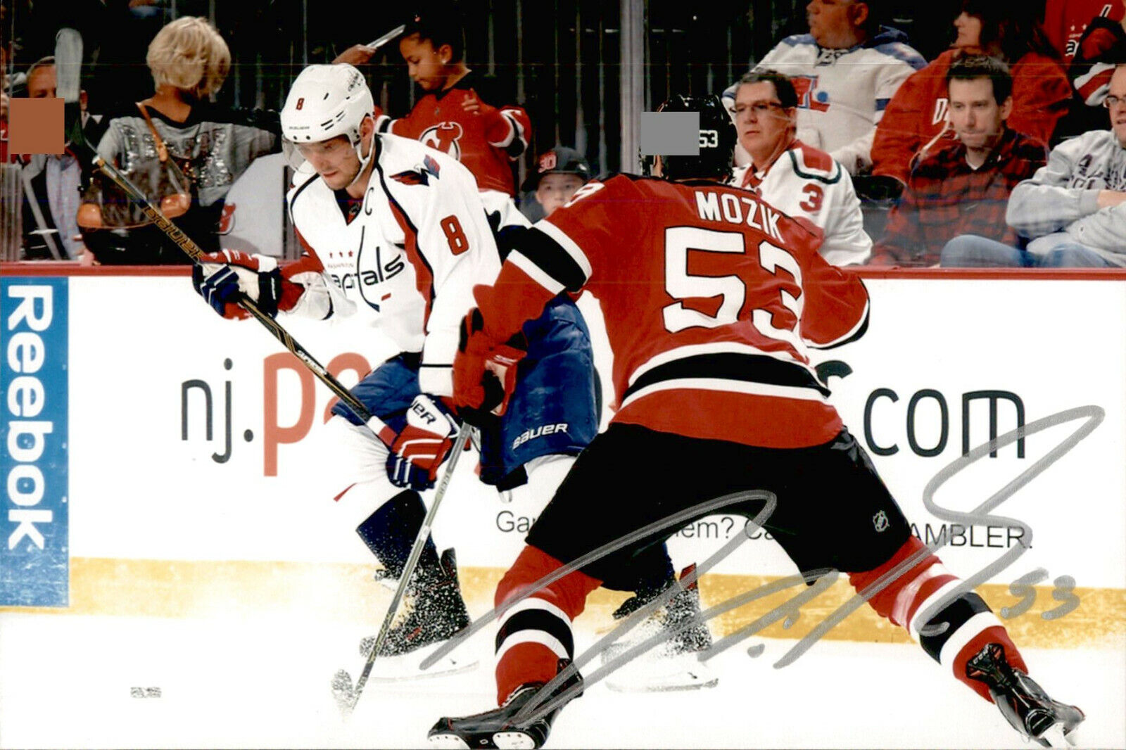 Vojtech Mozik SIGNED 4x6 Photo Poster painting NEW JERSEY DEVILS #2