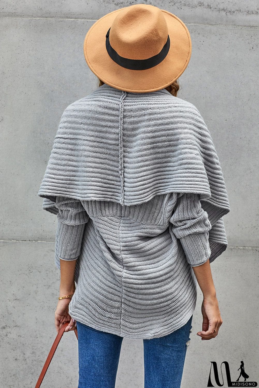 MidiSono - Cashmere Blend Convertible Cardigan