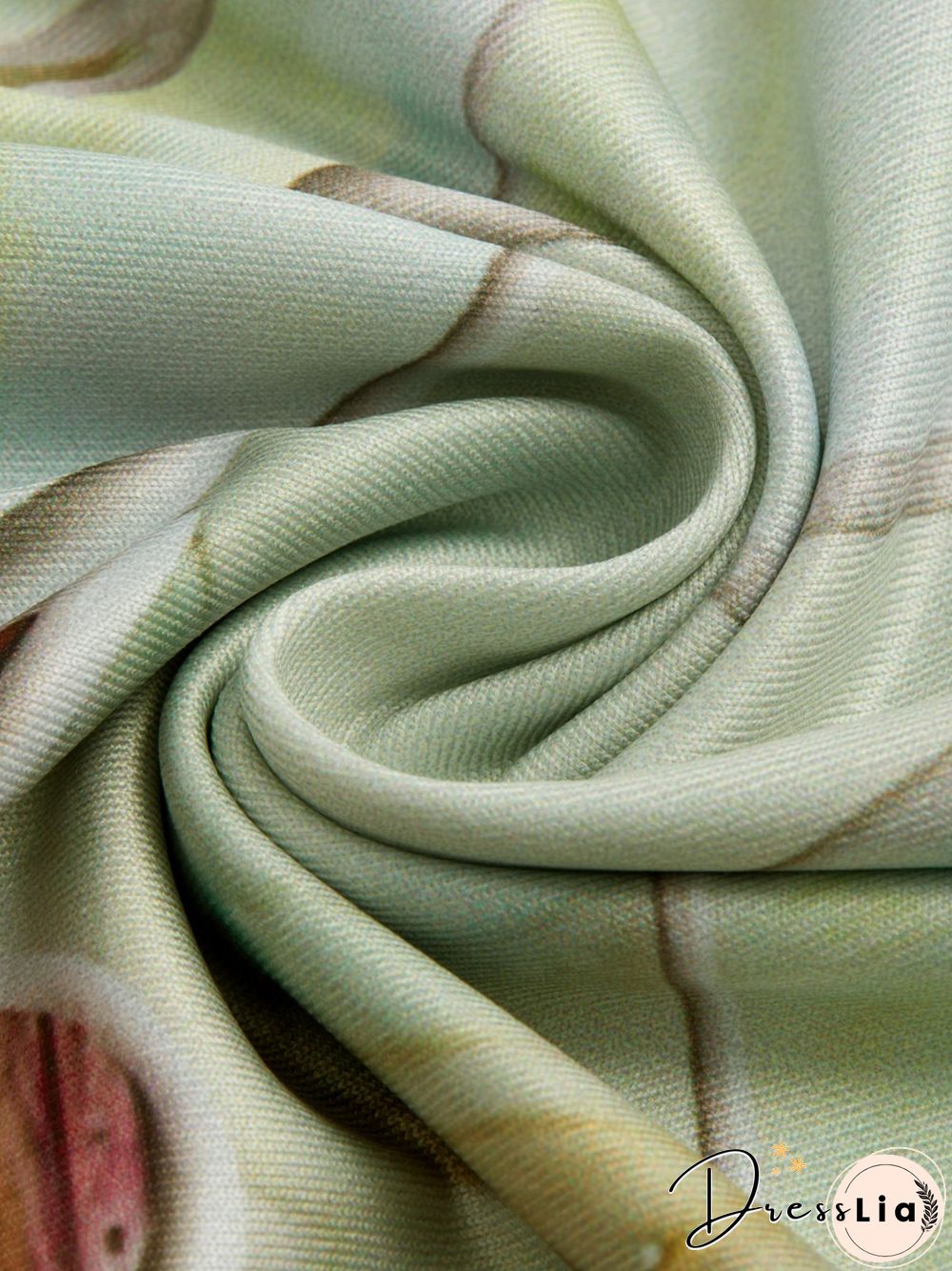 Casual Floral V neck Loosen Two Piece Sets