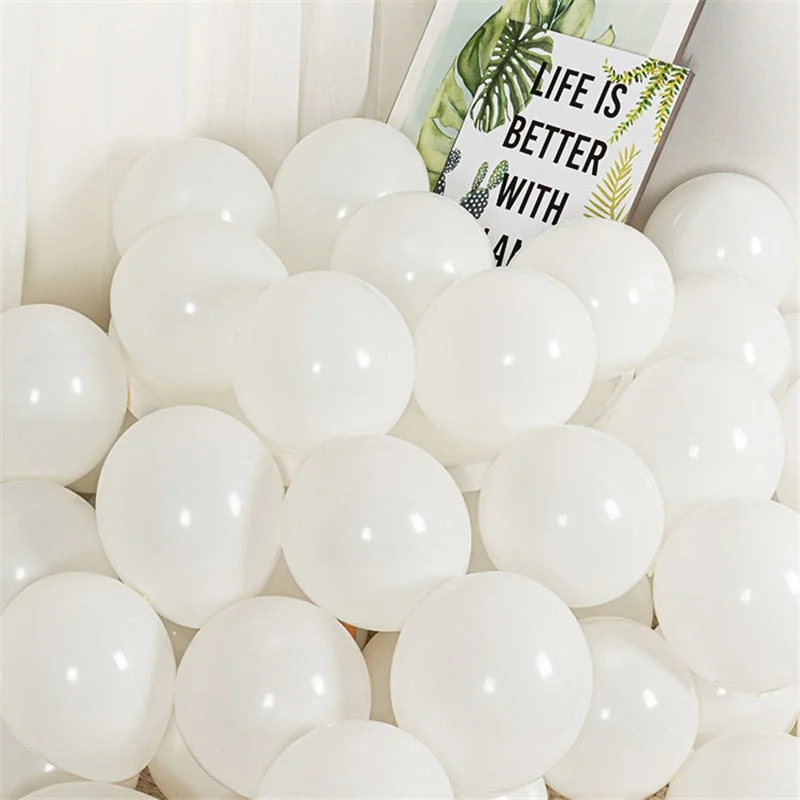 100pcs Latex Balloons Colorful Pearl Helium Air Balloon for Wedding Happy Birthday Party Christmas Home Baby Shower Decorations