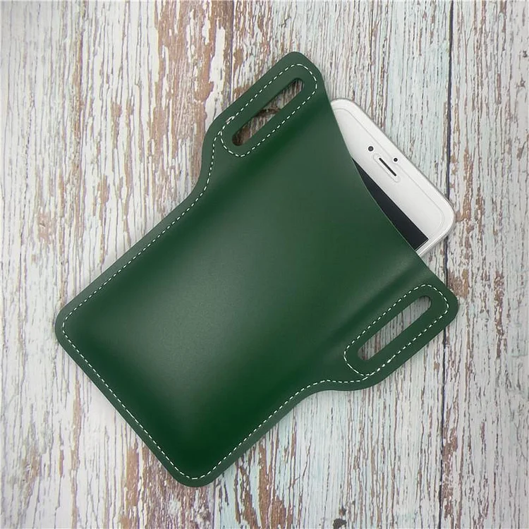 Retro Short Cell Phone Case Belt Bag | 168DEAL