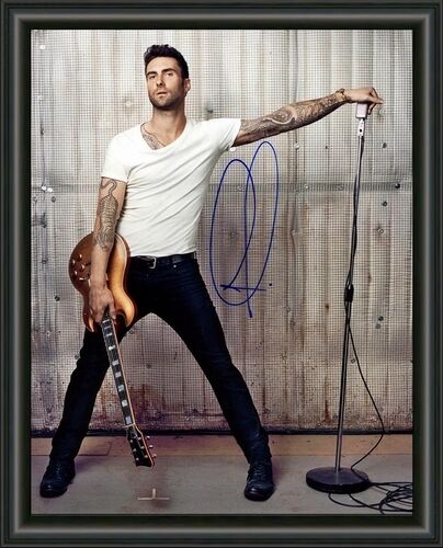 MAROON 5 Adam Levine A4 SIGNED AUTOGRAPHED Photo Poster painting POSTER  POST