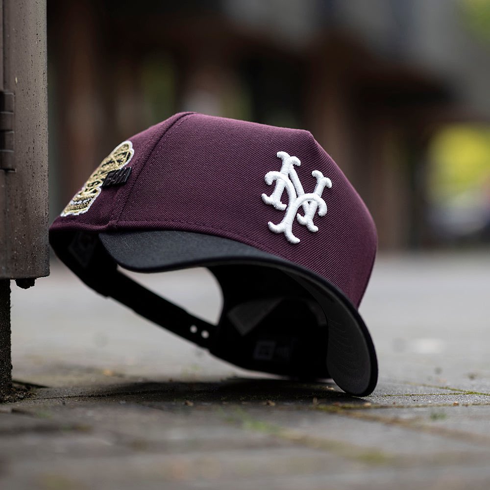 NEW ERA EXCLUSIVE 9FIFTY A-FRAME CHROME/ NEW YORK METS ALL STAR GAME 1964 9FORTY