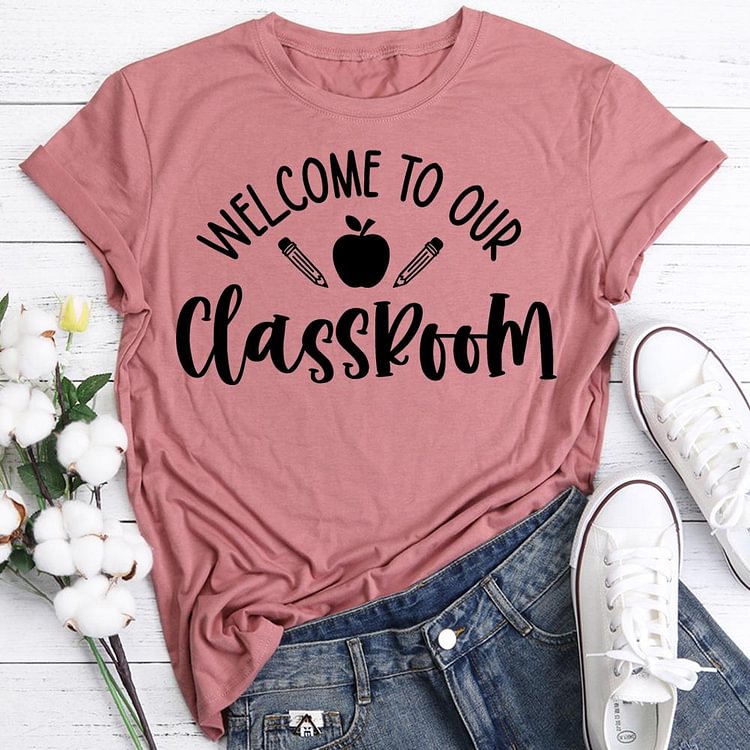 ANB - Welcome to our classroom Book Lovers Tee -06748