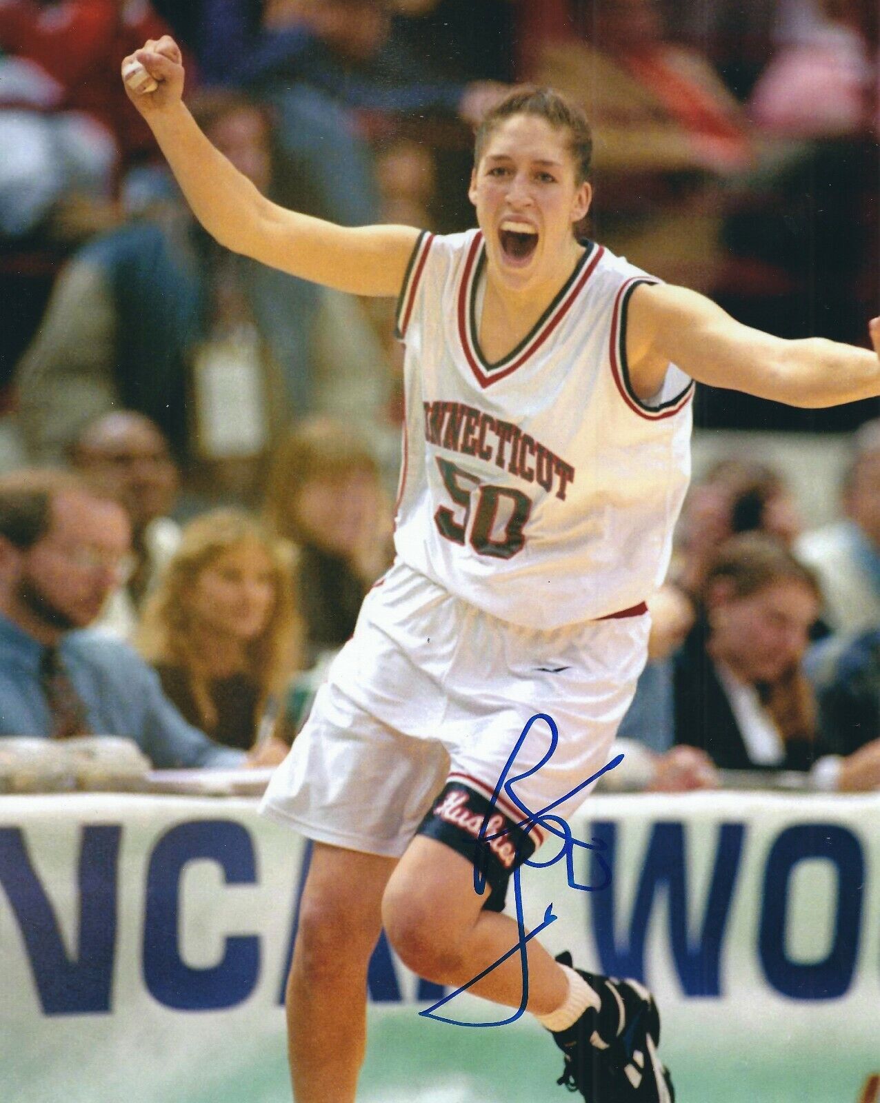 Signed 8x10 REBECCA LOBO UCONN Autographed Photo Poster painting COA