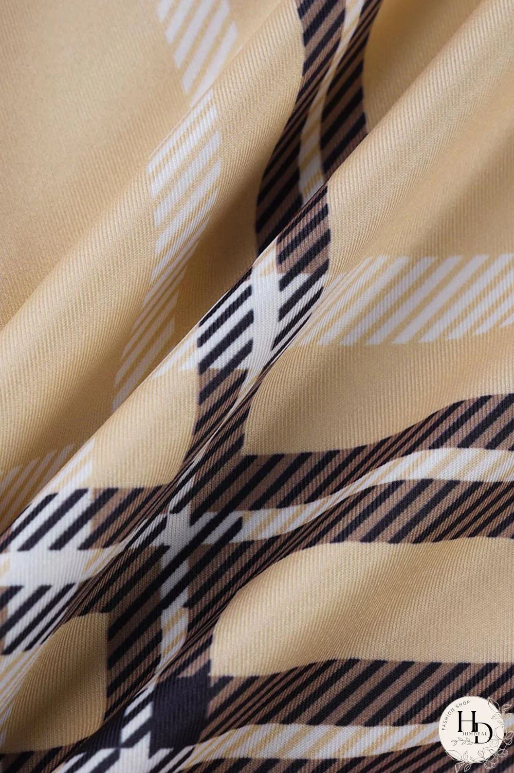 Brown Casual Print Patchwork Slit O Neck Short Sleeve Two Pieces