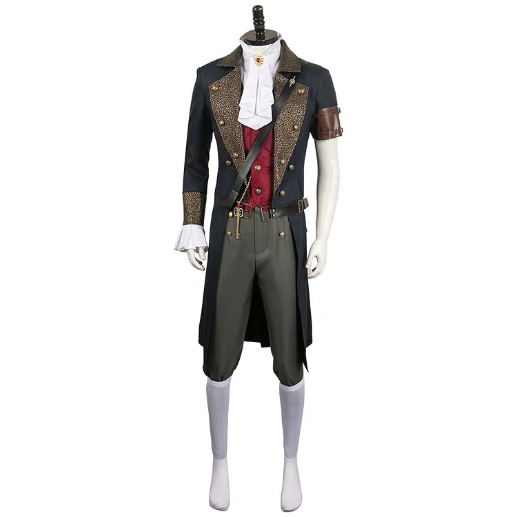 Lies Of P Pinocchio Medieval Jacquard Set Cosplay Costume Outfits Halloween Carnival Suit