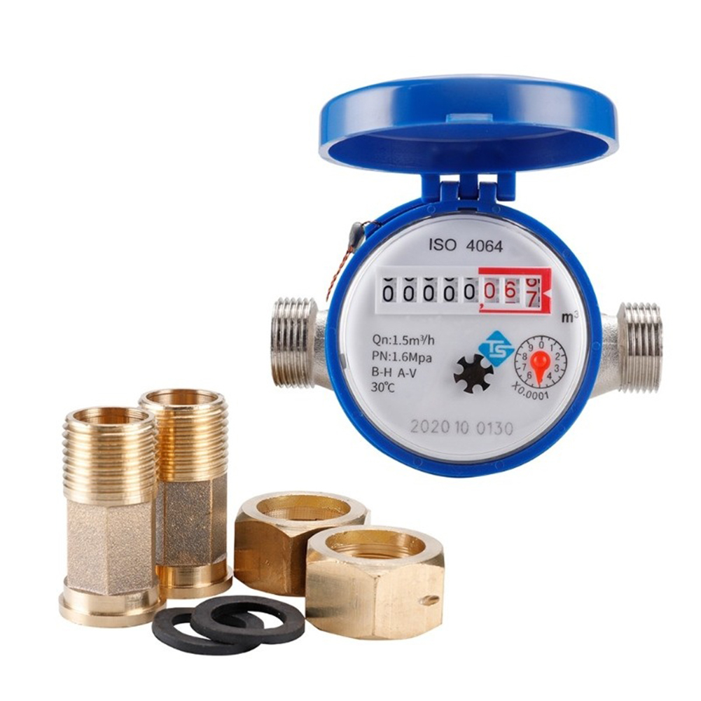 

Mechanical Rotary Wing E-Type Cold Smart Water Meter with Copper Fittings, 501 Original