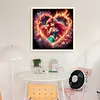 Cartoon-2 Full 14CT DIY Stamped Cross Stitch Kits Needlework Embroidery Kit 11.81x11.81inch Cross Stitch Art and Crafts Kits for Beginners Adults Home Decor