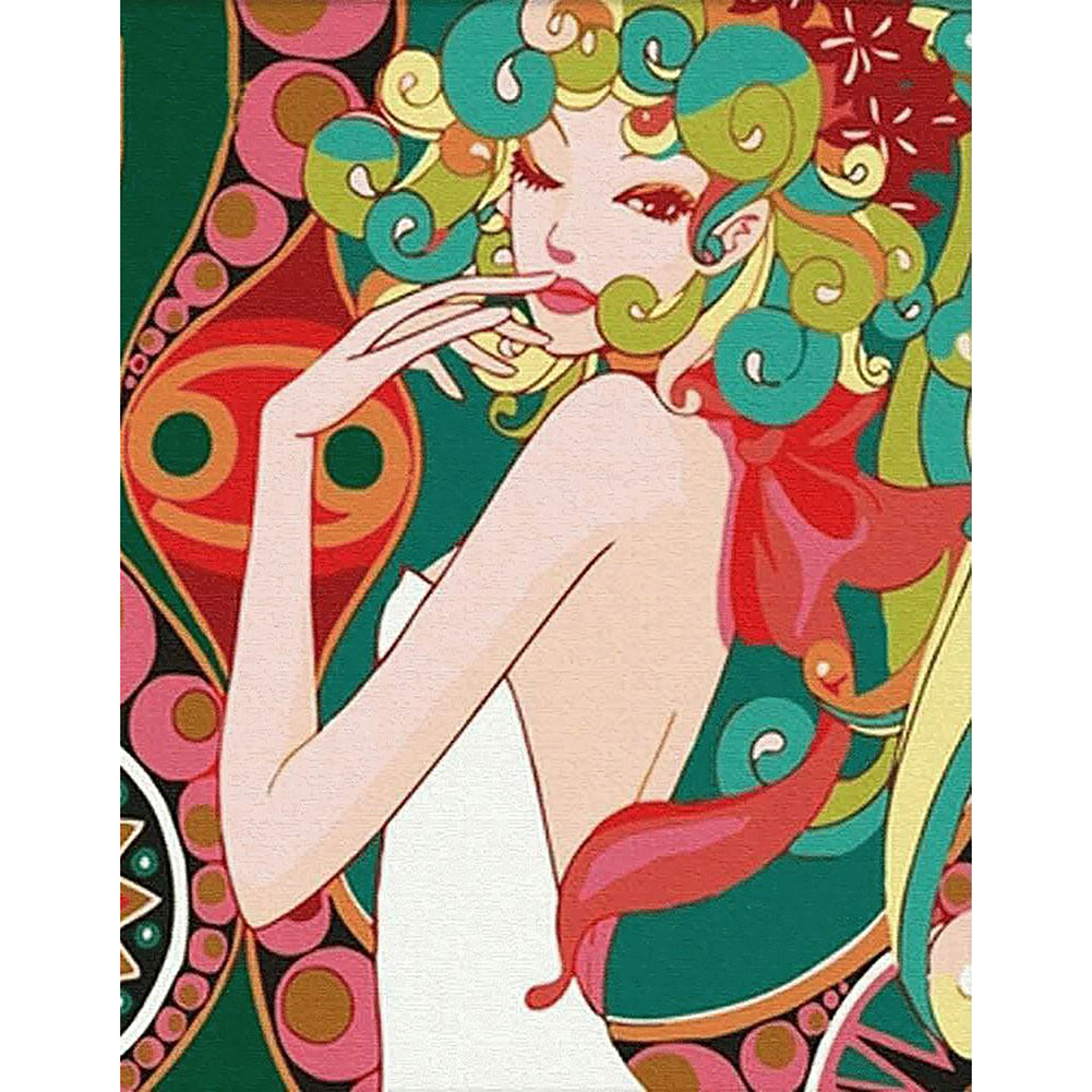

Girl - Round Drill Diamond Painting - 40*50CM, 501 Original