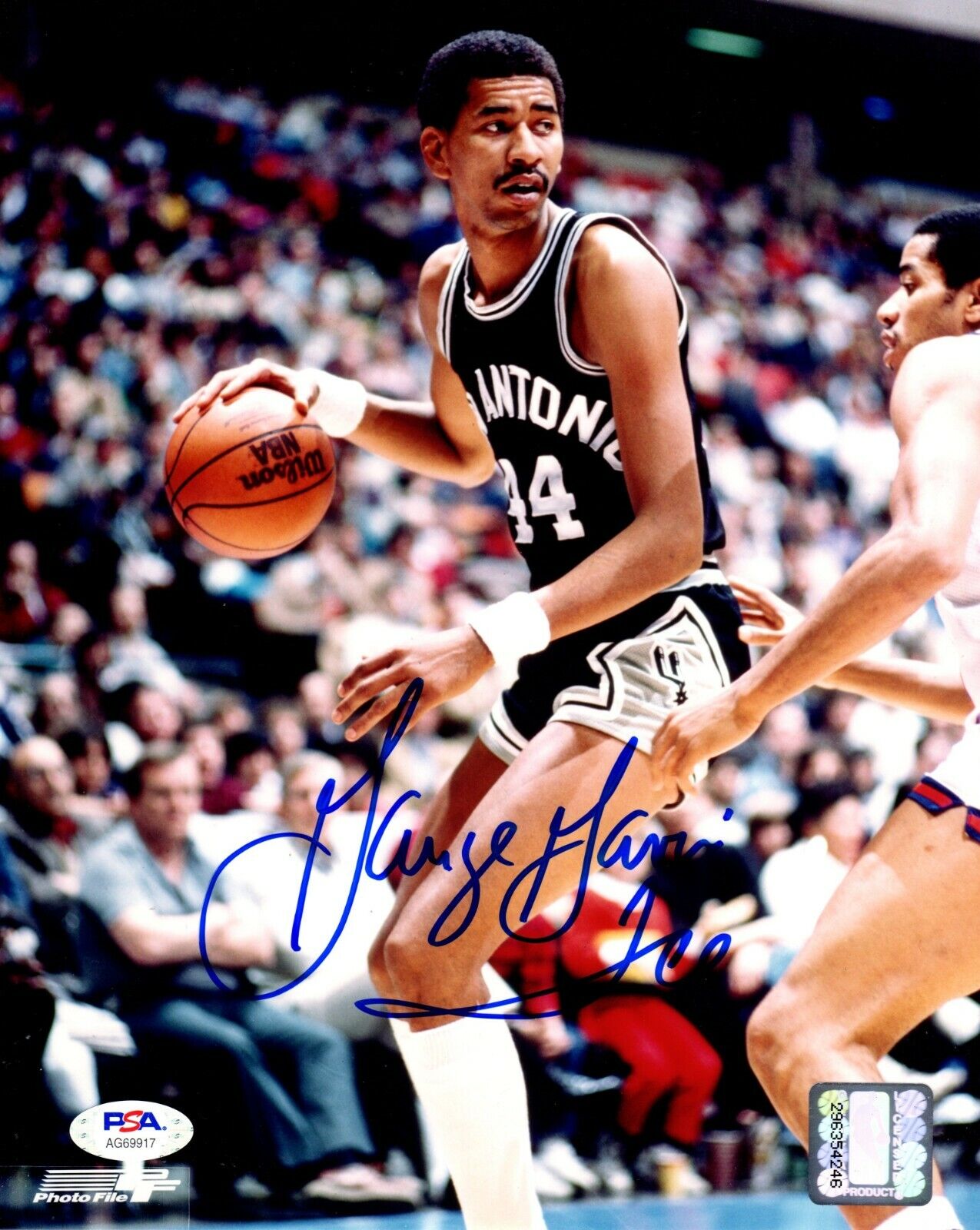 George Gervin autographed signed inscribed 8x10 Photo Poster painting NBA San Antonio Spurs PSA