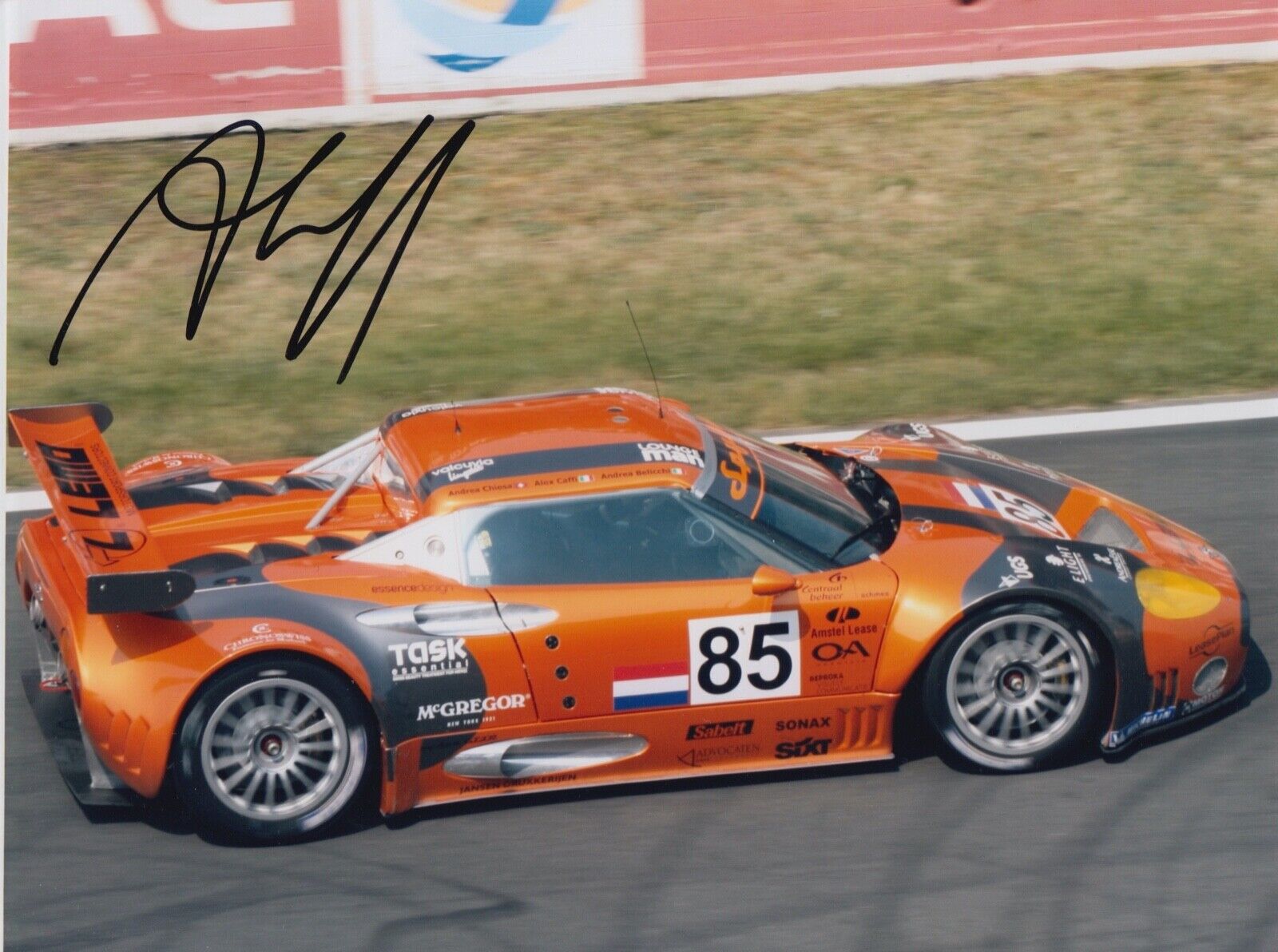 Alex Caffi Hand Signed 8x6 Photo Poster painting - Le Mans Autograph.