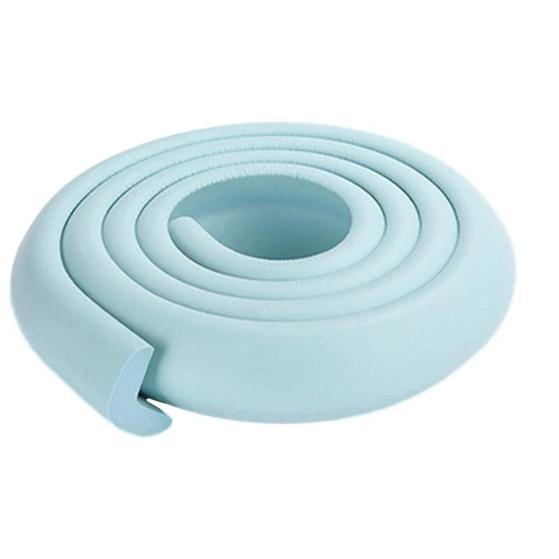 2M Soft Baby Safety Desk Table Edge Guard Strip Security L-Shaped Kids Protection Bumper Edge Angle Home Anti-collision Strip