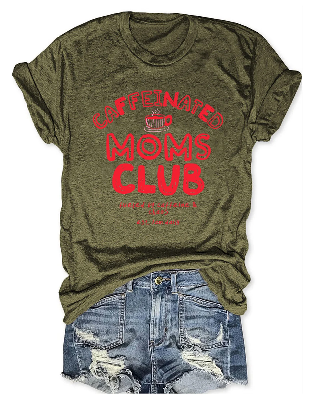 Caffeinated Moms Club T-shirt