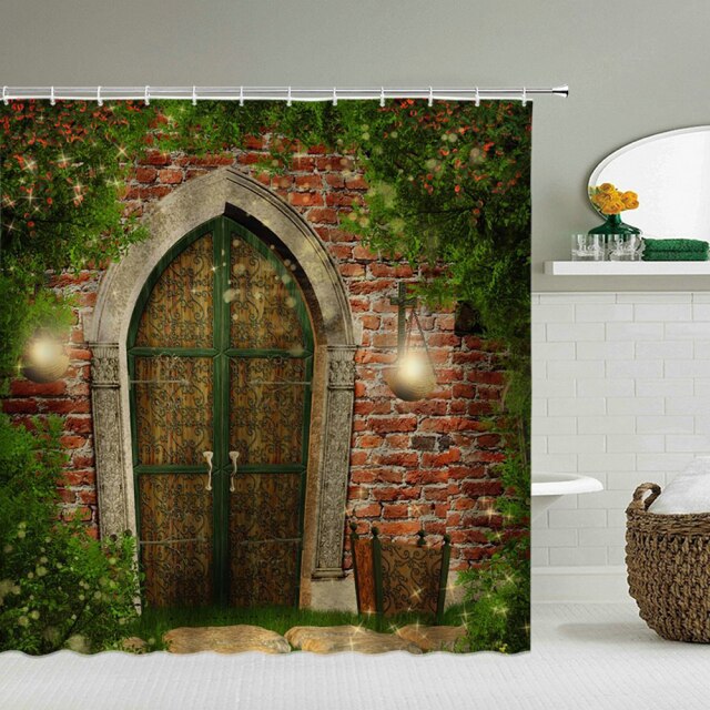 

Shower Curtain – Dream Fairy Tale Forest Scenery-180*180cm, 501 Original