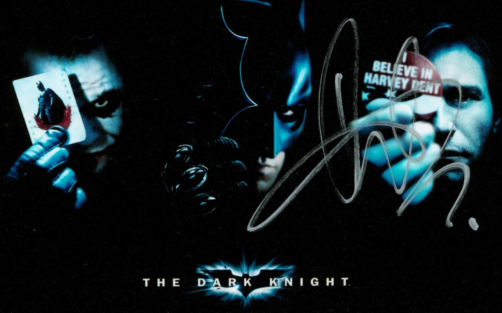 Aaron Eckhart Signed 6x4 Photo Poster painting Batman The Dark Knight Harvey Dent Autograph +COA