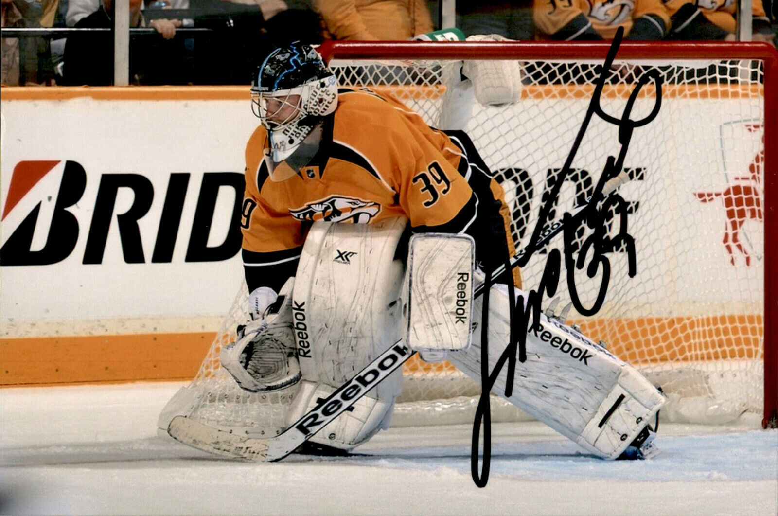 Marek Mazanec SIGNED 4x6 Photo Poster painting NASHVILLE PREDATORS #2