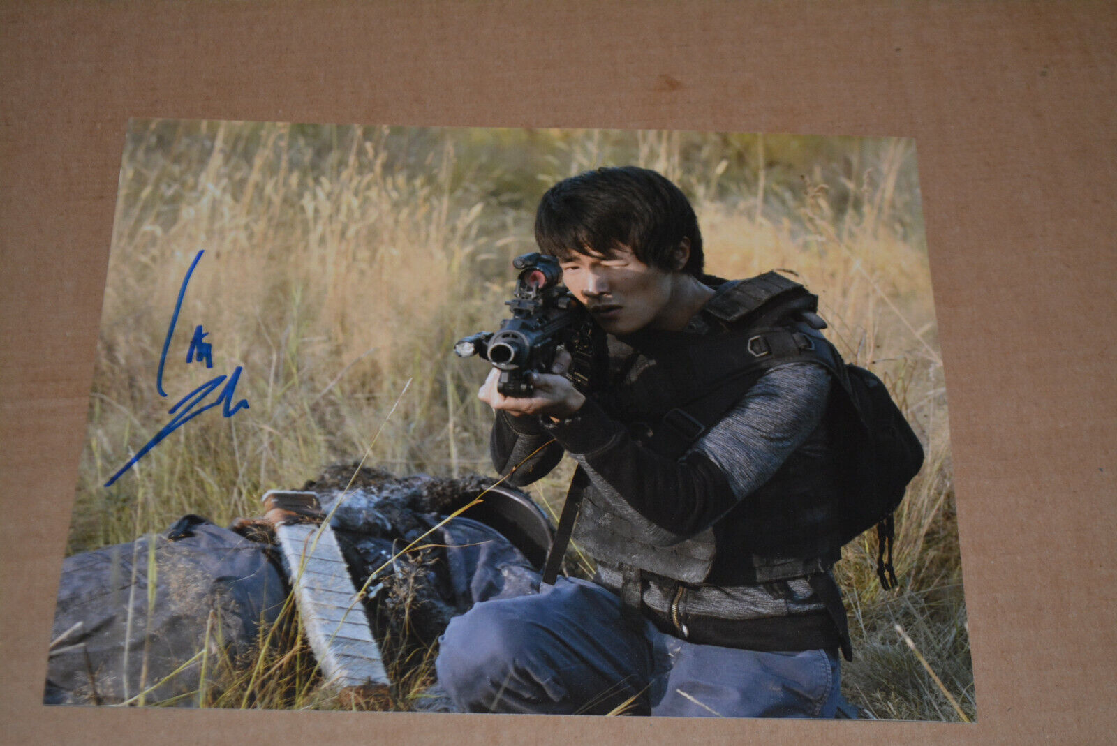 CHRISTOPHER LARKIN signed autograph In Person 8x10 The 100