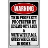Warning - Vintage Metal Signs(12*16Inch) - Warning