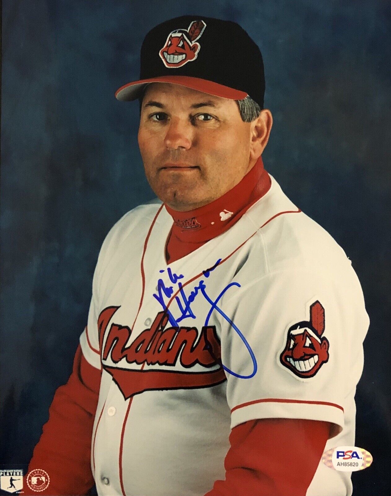 Mike Hargrove Signed Autographed Cleveland Indians 8x10 Photo Poster painting Psa/Dna