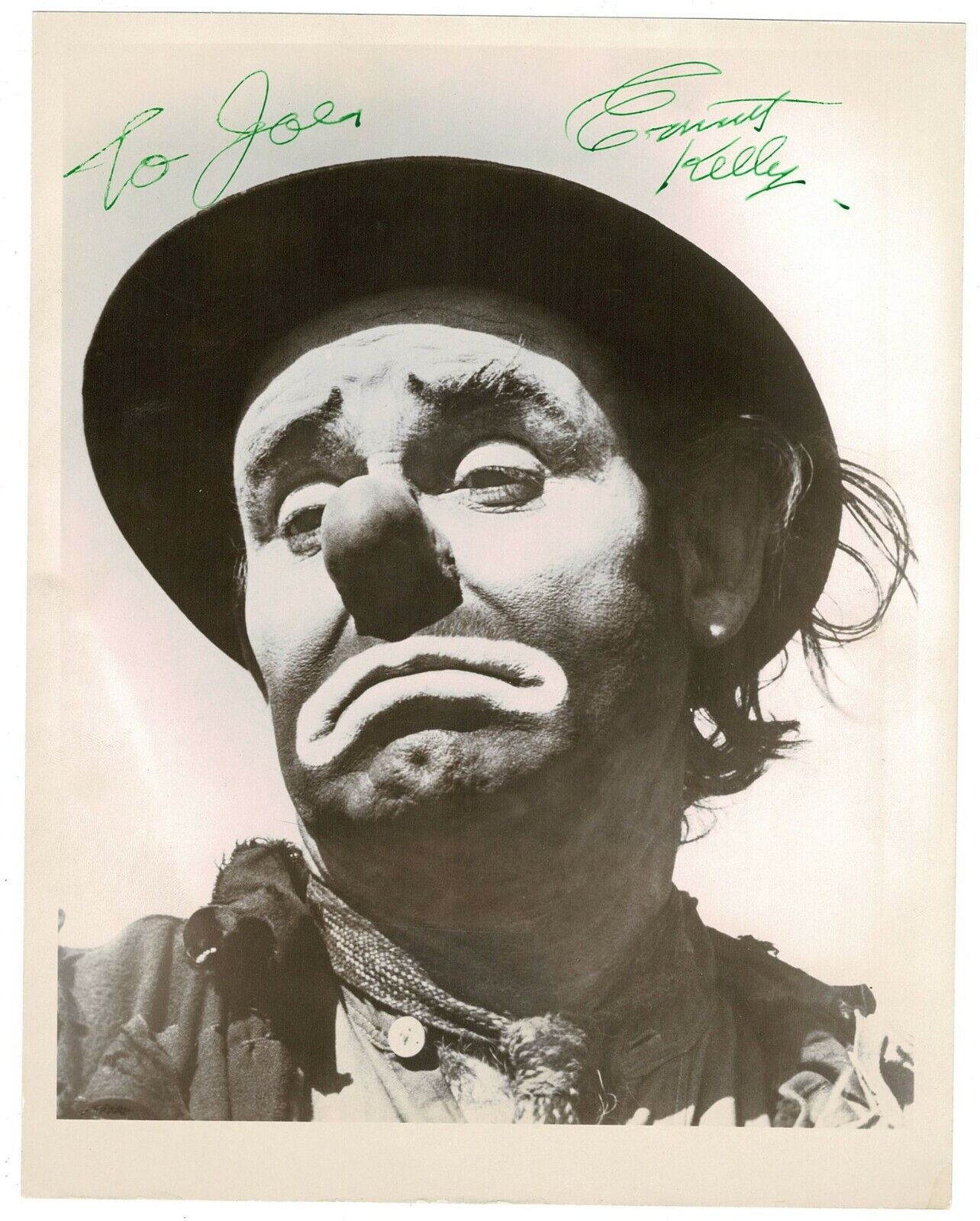 Emmett Kelly Sr. signed autographed 11x14 Photo Poster painting! JSA LOA! 9362