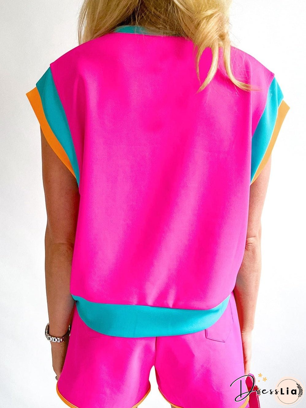 Colorful and Comfortable Two-Piece Set