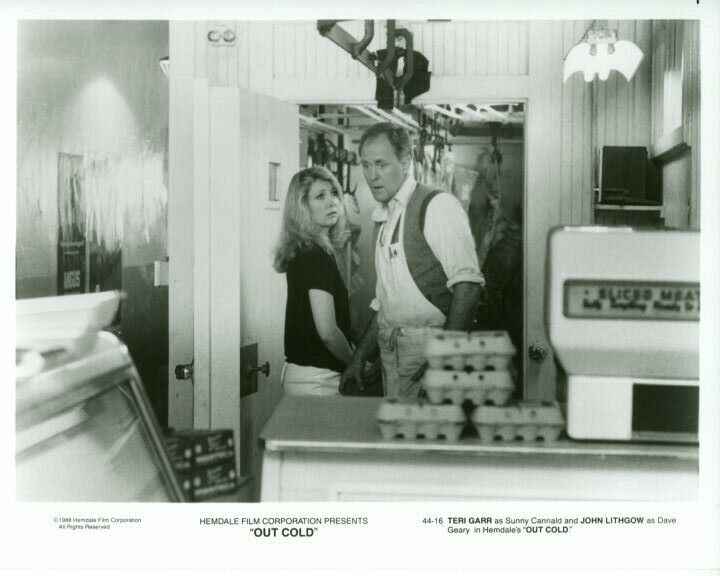 Teri Garr John Lithgow Out Cold Original Press 8X10 Photo Poster painting