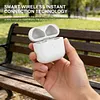For Airpods 4th Generation Wireless Charger Case Replacement USB-C/Wireless Charging BT Earphones Charging Box 450mAh Headphone Storage Charger Box Without Earbuds